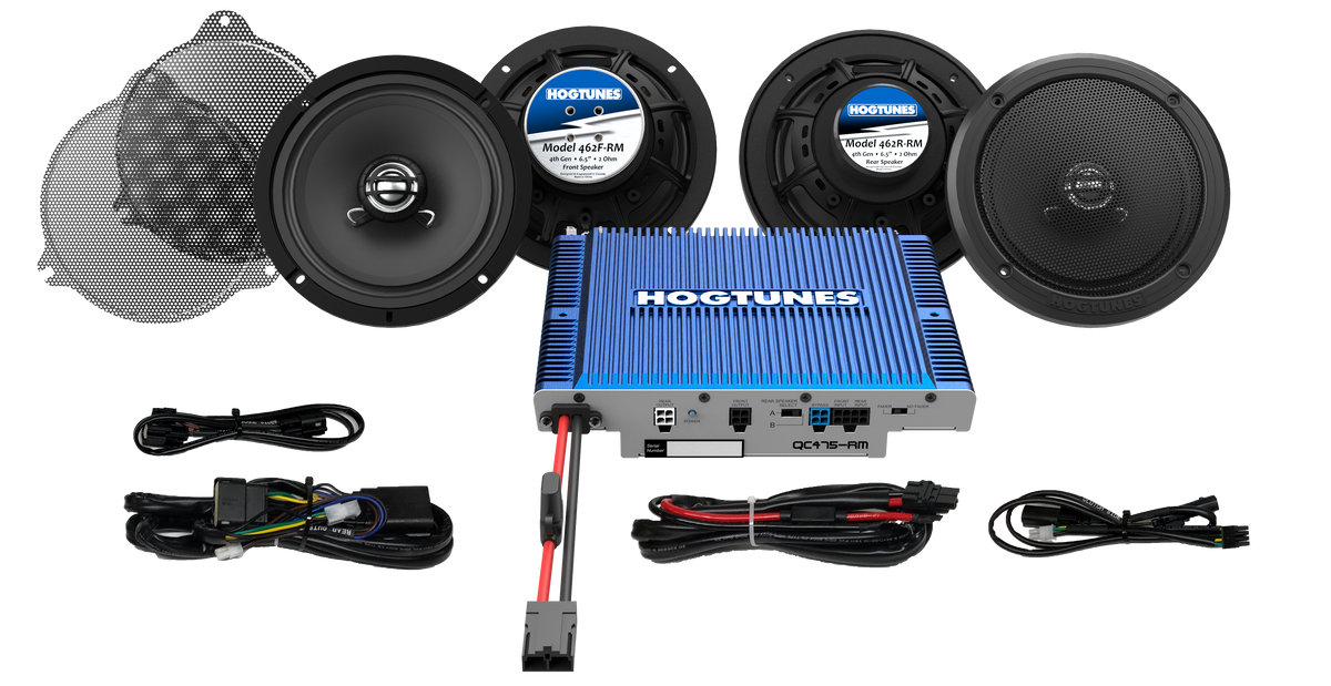 Speaker and Amplifier Kit by HOGTUNES