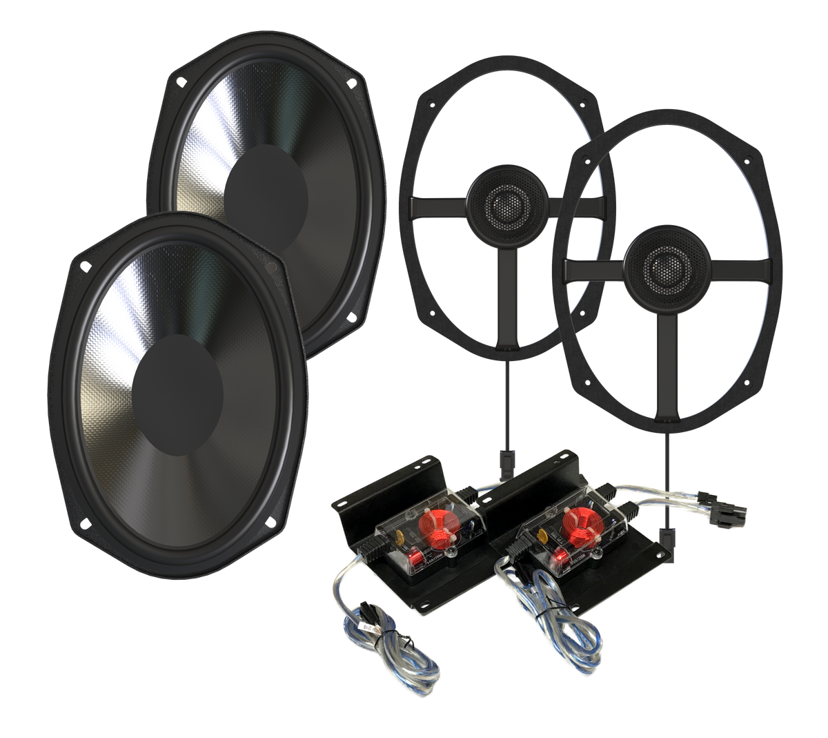Speakers for Cut-In Lids by HOGTUNES