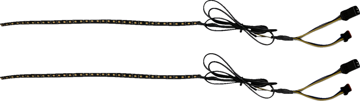 Dual Color LED Fairing Strips