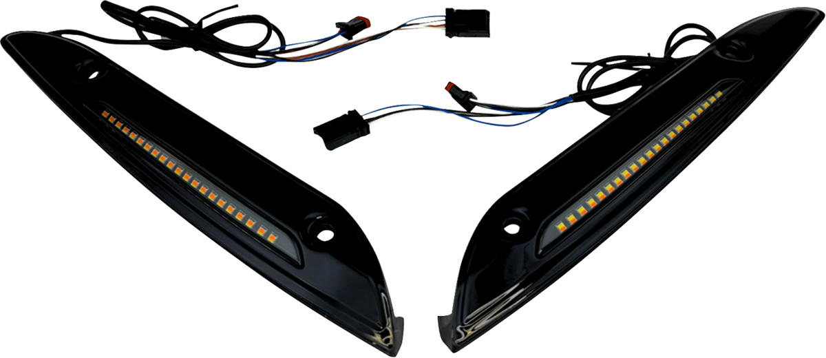 Genesis® 4 Dynamic LED Road Glide® Windshield Trim