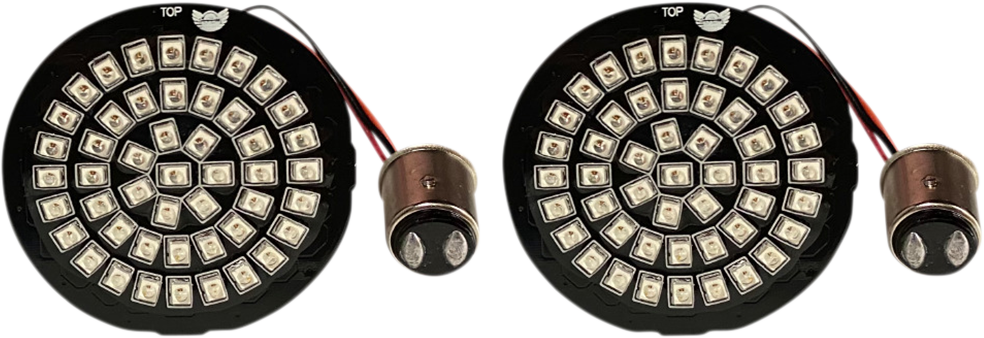 Genesis® 4 Red Ring LED Turn Signal Inserts