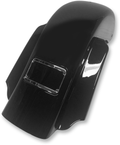 The One Rear Fender - Frenched - Black - Steel (KWF-01-0304) by Klock Werks