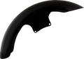 Henry Front Fender - Black - 16"-19" Wheel - HD Touring (KWF-01-0311) by Klock Werks