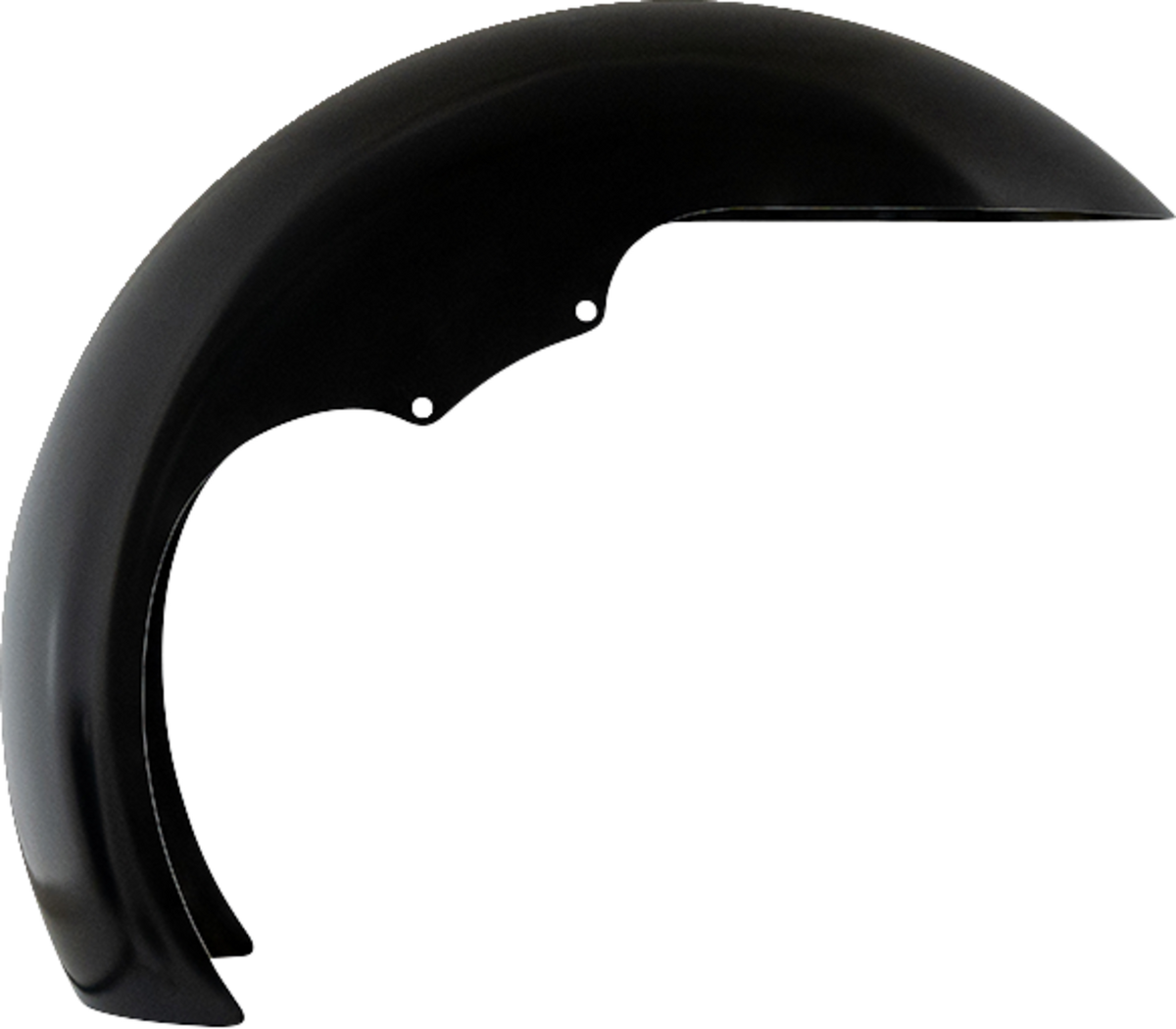 Level Front Fender - Black - 16"-19" Wheel - HD Touring (KWF-01-0312) by Klock Werks