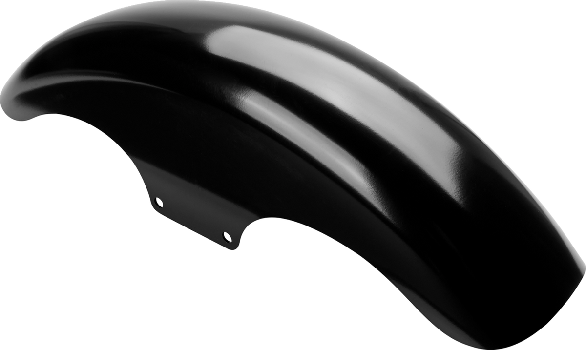 Top-Hat Front Fender - Black - 19" - HD Softail (KWF-02-0495) by Klock Werks