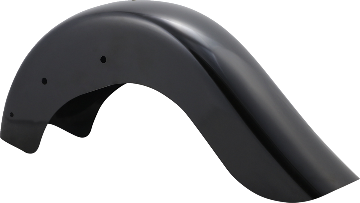 Benchmark Rear Fender - Extended - Smooth - HD Softail '18-'26 (KWF-02-0541-S) by Klock Werks