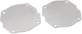 Speaker Grilles - Front - '99-'13 FLHT/FLHX (KWS-01-0000) by Klock Werks