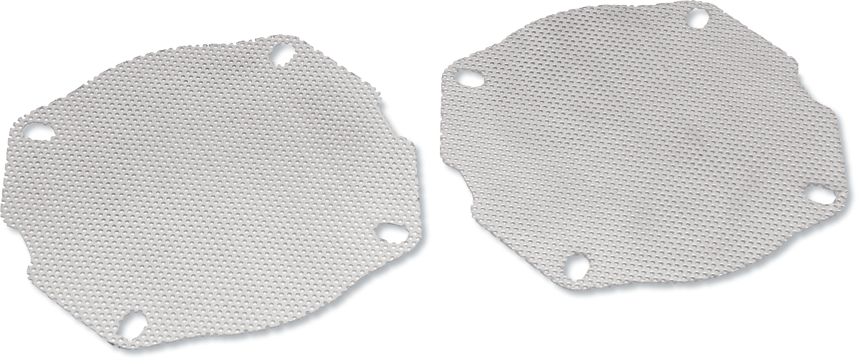 Speaker Grilles - Front - '99-'13 FLHT/FLHX (KWS-01-0000) by Klock Werks