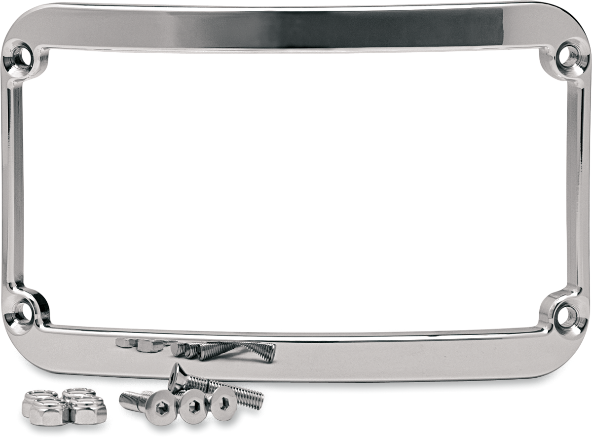 License Plate Frame - Chrome (KWS-01-0082-C) by Klock Werks