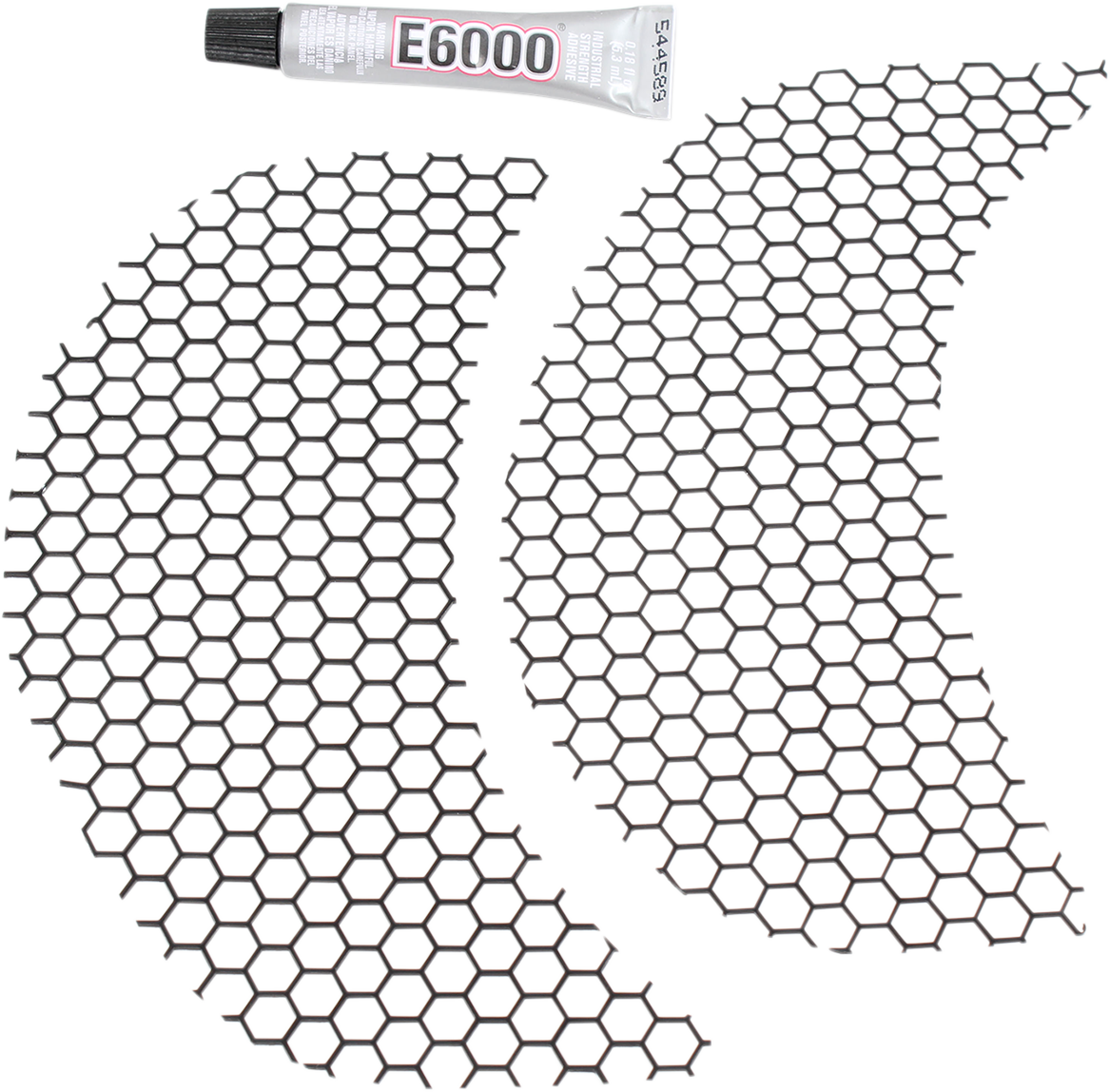 Fairing Vent Screen - Honeycomb - Black - FLTR (KWS-01-0320-B) by Klock Werks