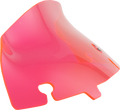 Ice Flare® Windshield - 4" - Pink Ice - '14-'25 FLHT/FLHX (KWW-01-0650) by Klock Werks