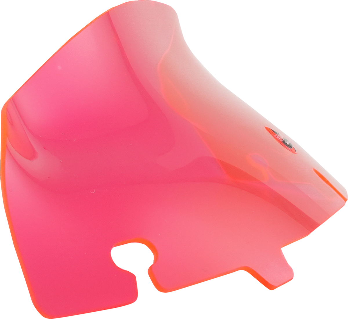 Ice Flare® Windshield - 4" - Pink Ice - '14-'25 FLHT/FLHX (KWW-01-0650) by Klock Werks