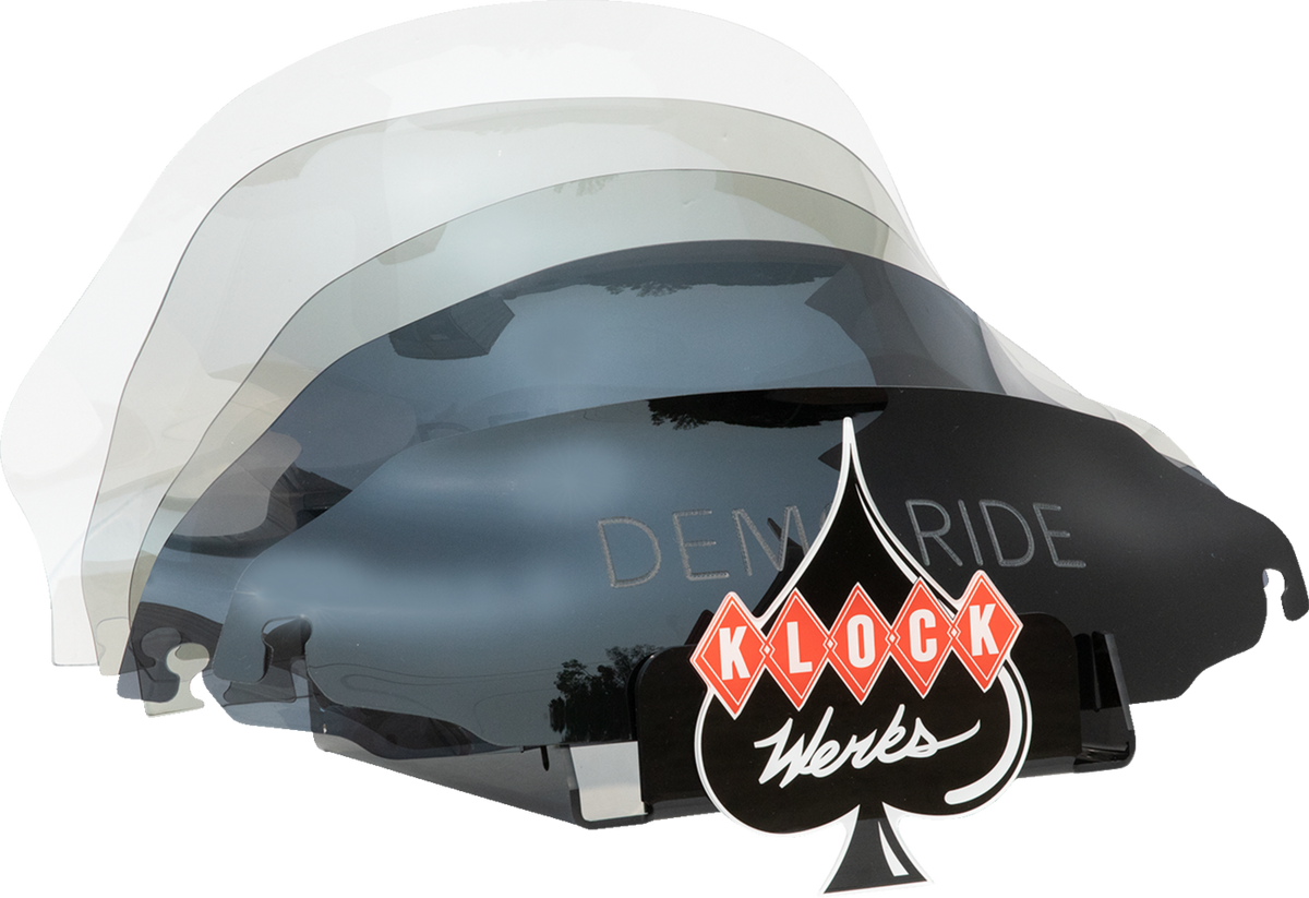 Flare Windshield Display with Flyer - FLR (KWW-01-561) by Klock Werks