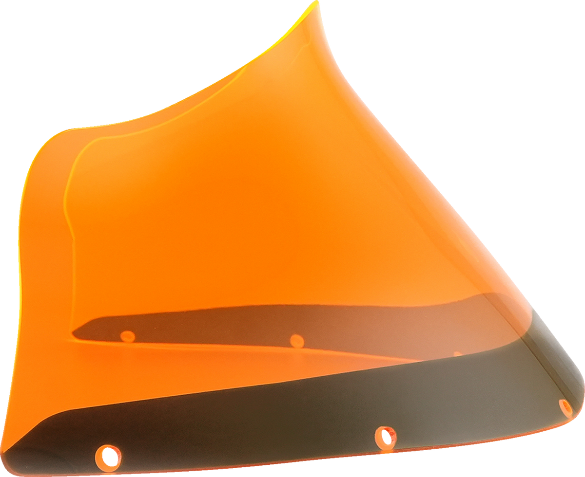 Ice Flare® Windshield - 9" - Orange Ice - FXRP Fairing (KWW-02-0608) by Klock Werks