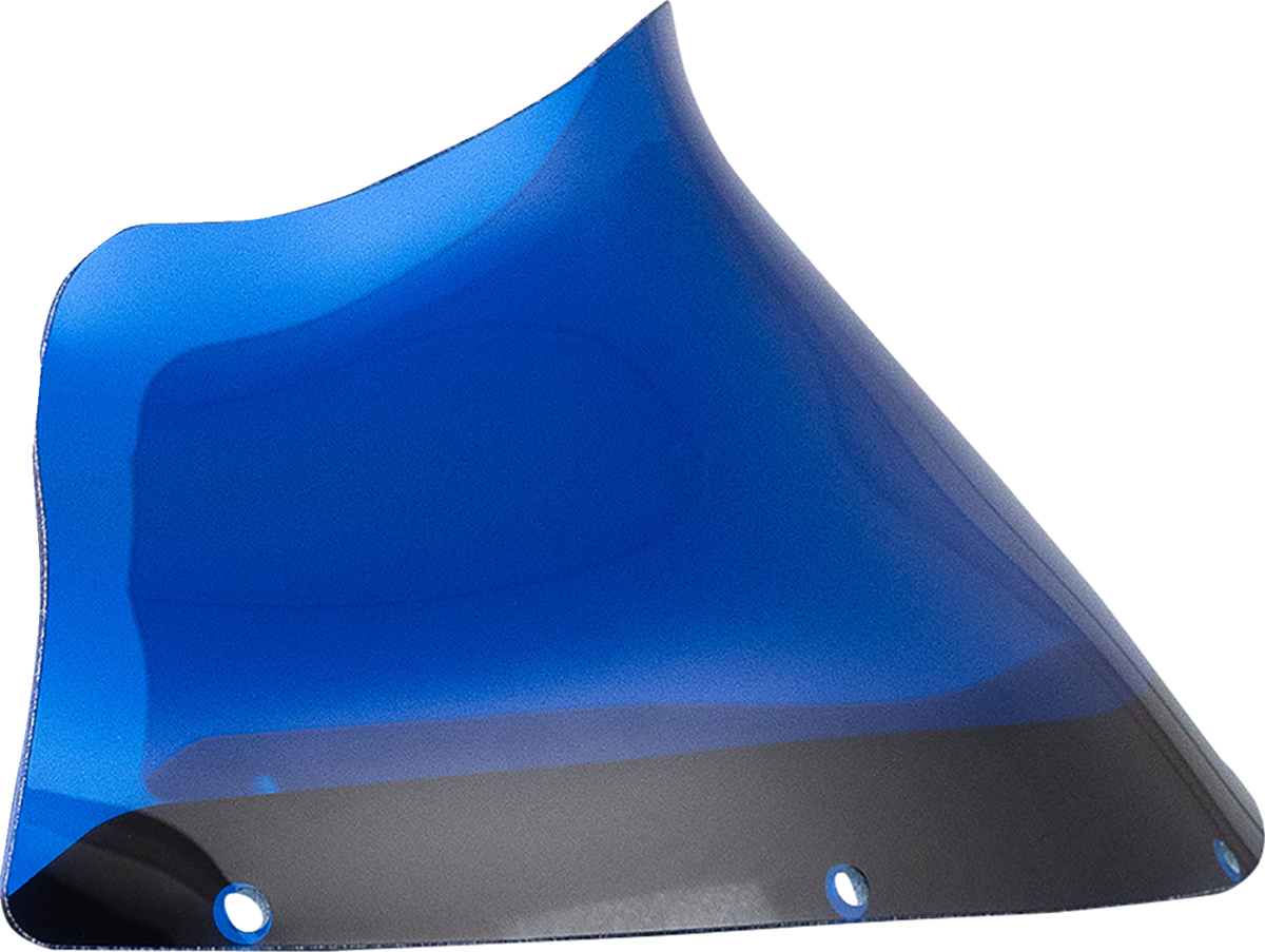 Kolor Flare® Windshield - 9" - Blue - FXRP (KWW-02-0615) by Klock Werks