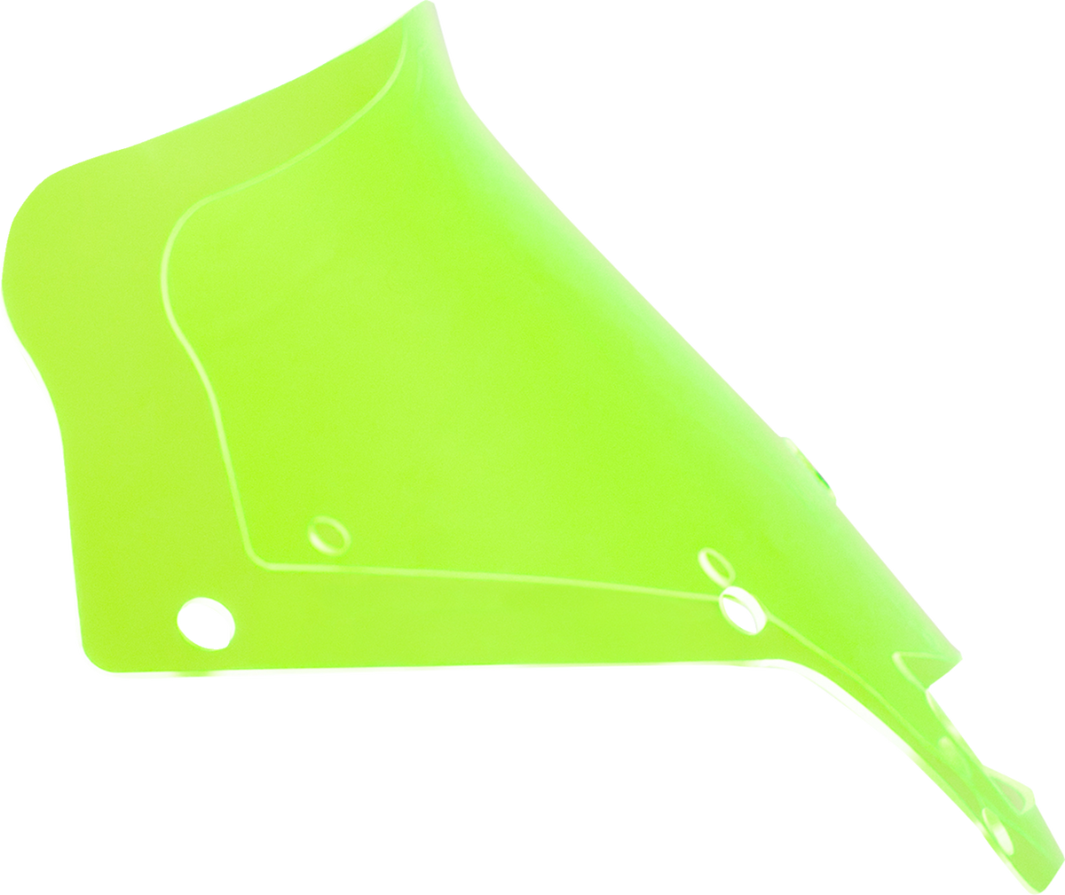 Ice Flare® Windshield - 6" - Green Ice - FXLRST (KWW-02-0640) by Klock Werks