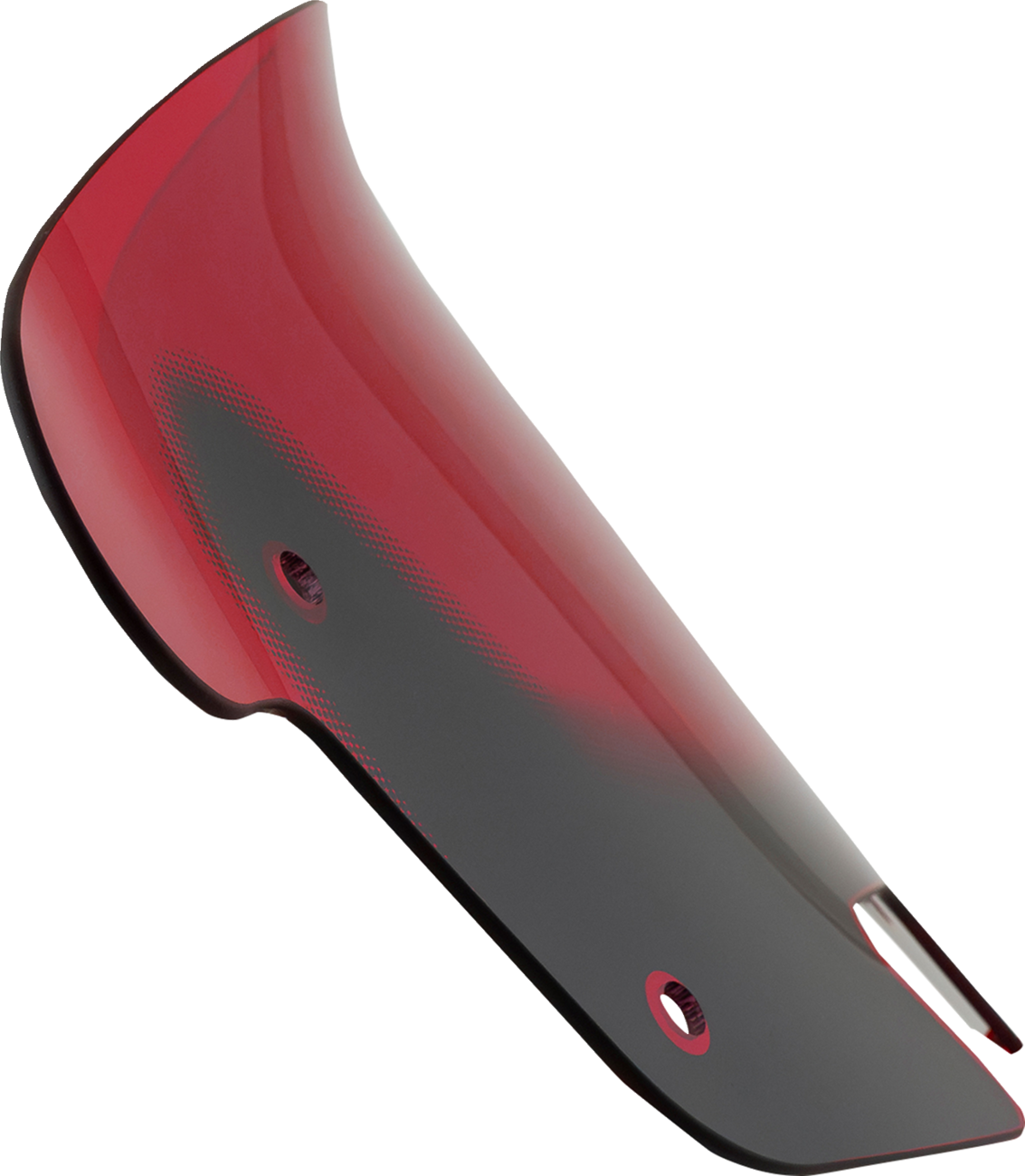 Kolor Flare® Windshield - 10" - Red - '14-'26 Indian (KWW-04-0636) by Klock Werks