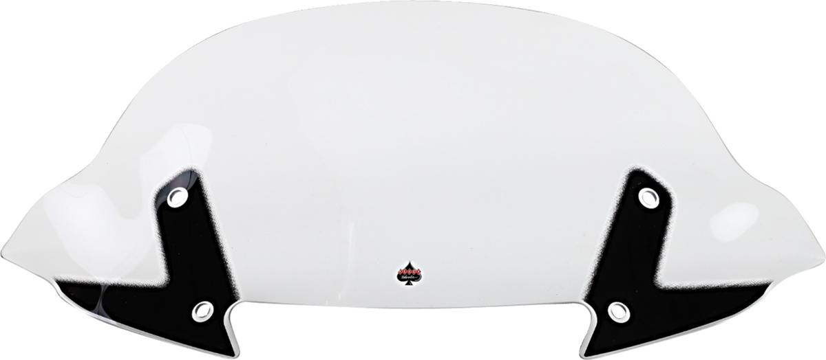 Flare® Windshield - 11" - Clear - '10-'17 Victory (KWW-06-0542) by Klock Werks