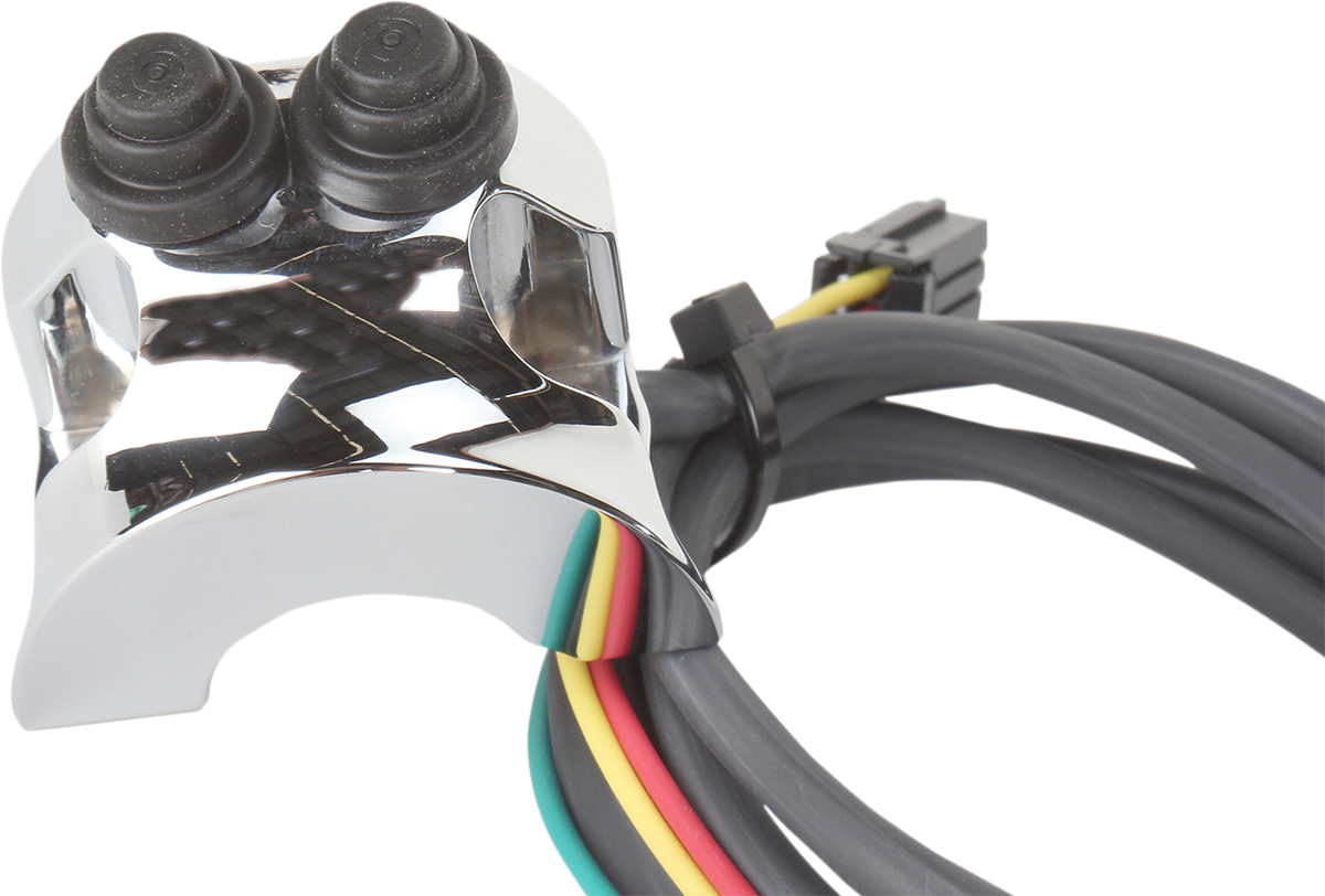 Legend Suspension Chrome Legend Handlebar Mounted Control Assembly - FL — 0616-0207