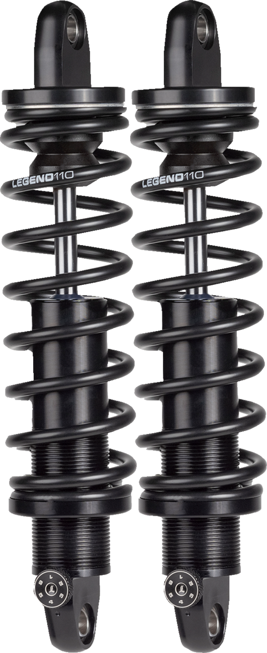Legend Suspension REVO-A Shocks - 12" - Black - Standard — 1310-0958