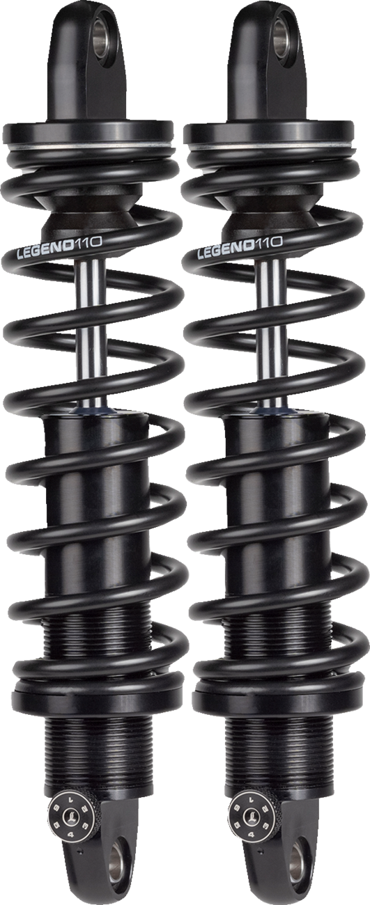 Legend Suspension REVO-A Shocks - 13" - Black - Heavy-Duty - Tri Glide '09+ — 1310-1210