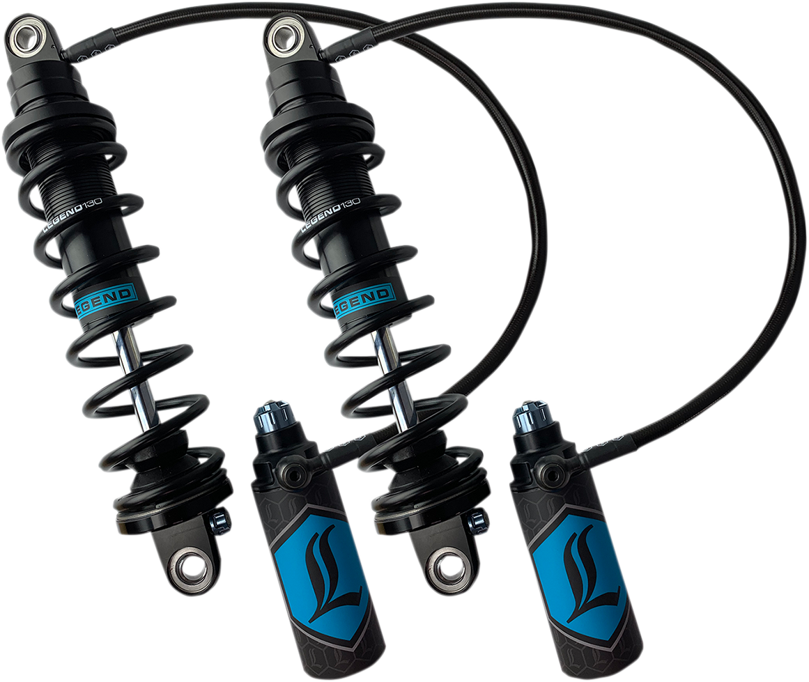 Legend Suspension REVO ARC Remote Reservoir Shocks - 13" - Standard - Black — 1310-1882