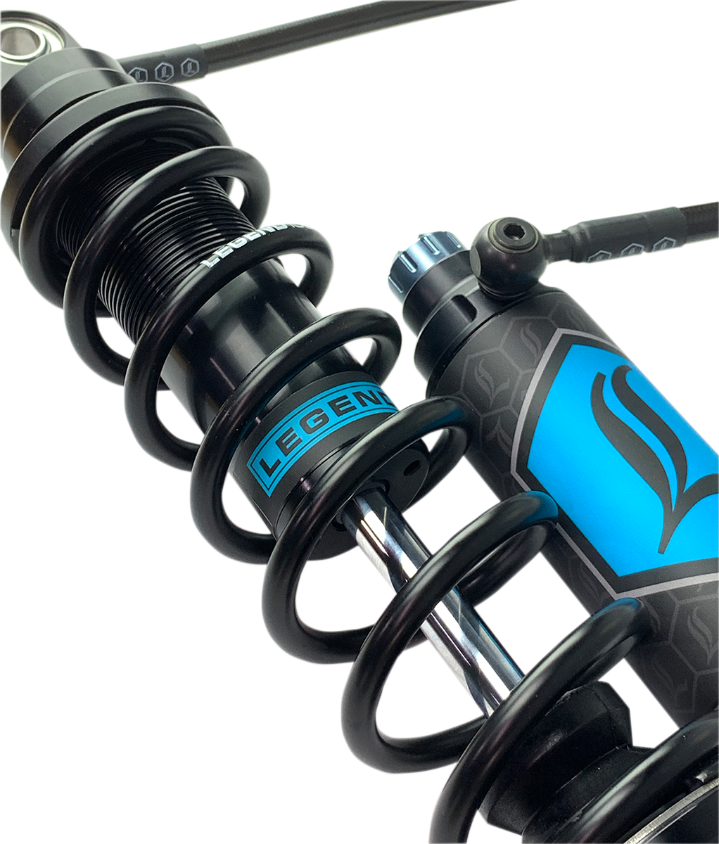 Legend Suspension REVO ARC Remote Reservoir Shocks - 13" - Heavy Duty - Black — 1310-1883