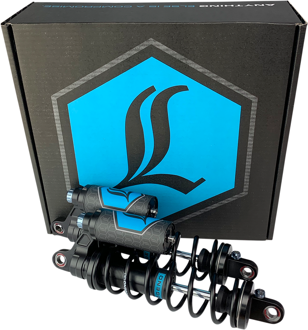 Legend Suspension REVO ARC Piggyback Shocks - 13" - Heavy Duty - Black - '84-'00 FXR — 1310-1899