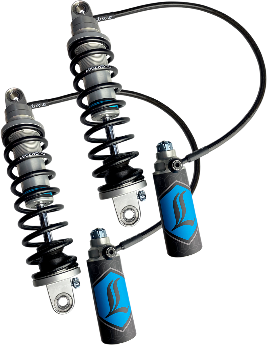 Legend Suspension REVO ARC Remote Reservoir Shocks - 13" - Standard - Clear — 1310-1930