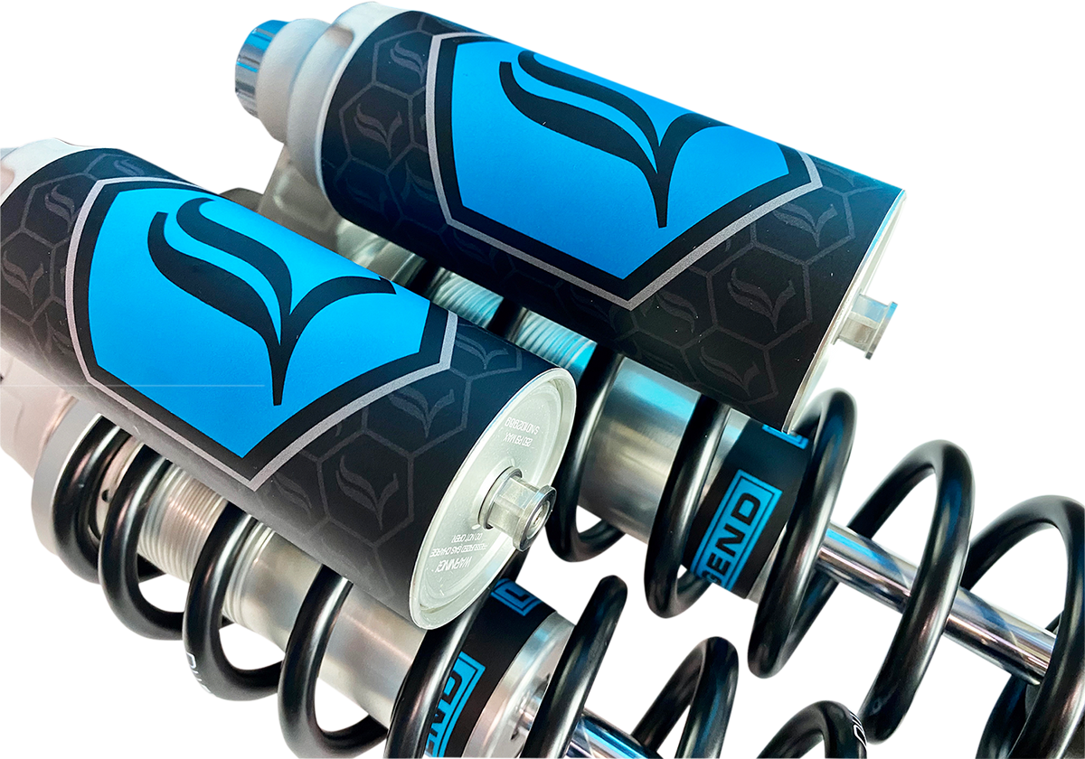 Legend Suspension REVO ARC Piggyback Shocks - 13" - Standard - Clear - '84-'00 FXR — 1310-1946