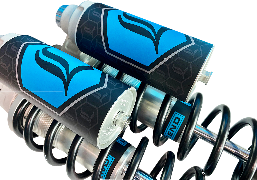 Legend Suspension REVO ARC Piggyback Shocks - 14" - Standard - Clear - '84-'00 FXR — 1310-1948