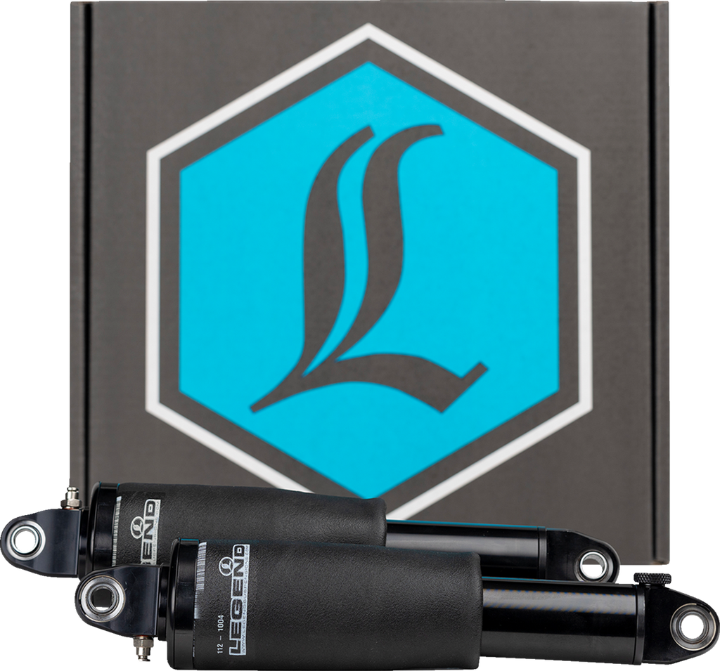 Legend Suspension AIR-A V-Rod Adjustable AIR Suspension - Black - V-Rod — 1311-0109