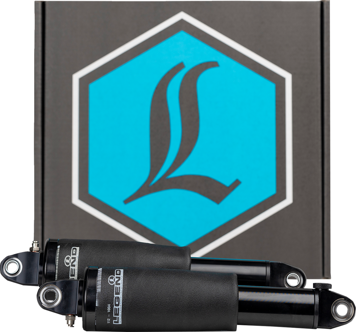 Legend Suspension AIR-A V-Rod Adjustable AIR Suspension - Black - V-Rod — 1311-0109