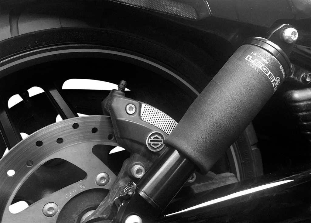Legend Suspension AIR-A V-Rod Adjustable AIR Suspension - Black - V-Rod — 1311-0109