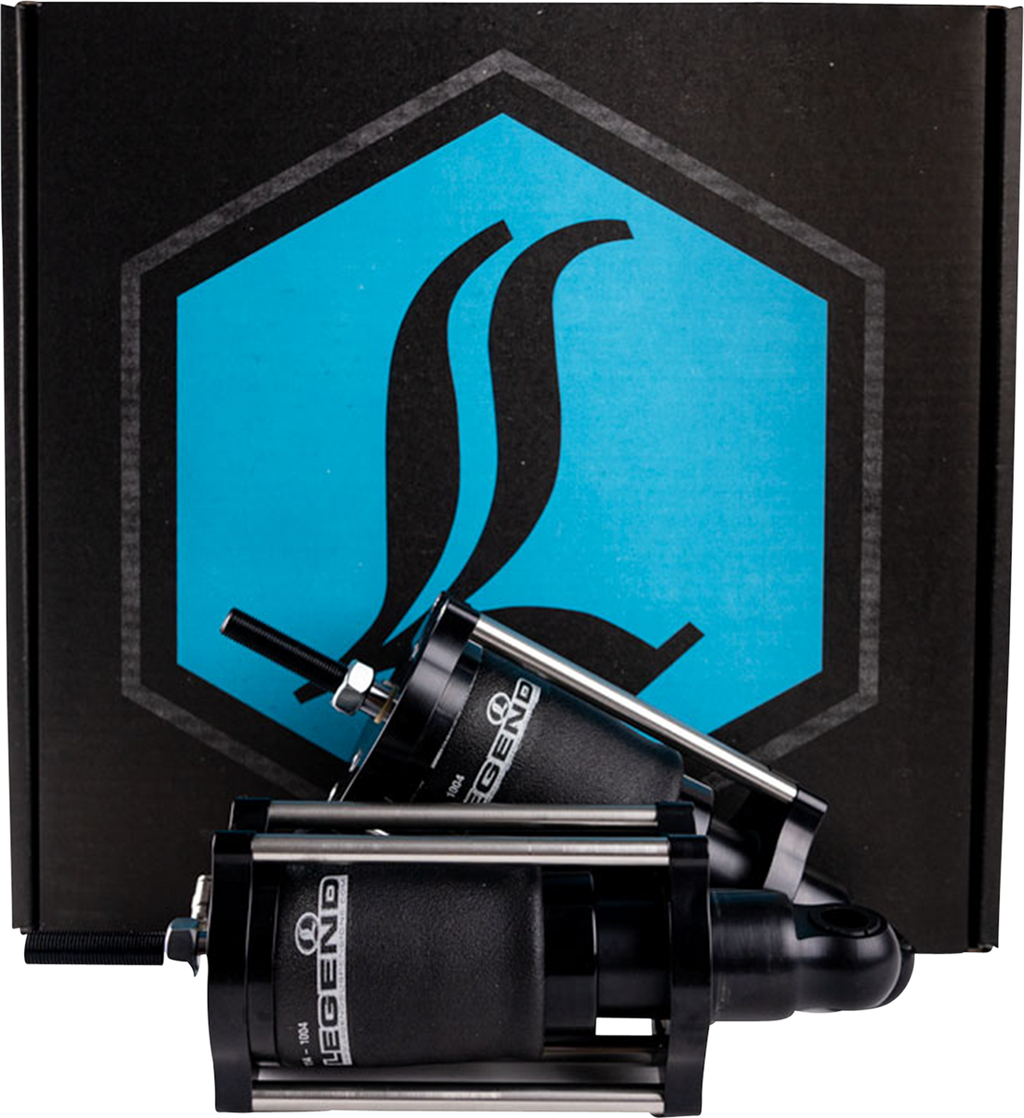 Legend Suspension AIR Shocks - 12.25" - Black — 1311-0144