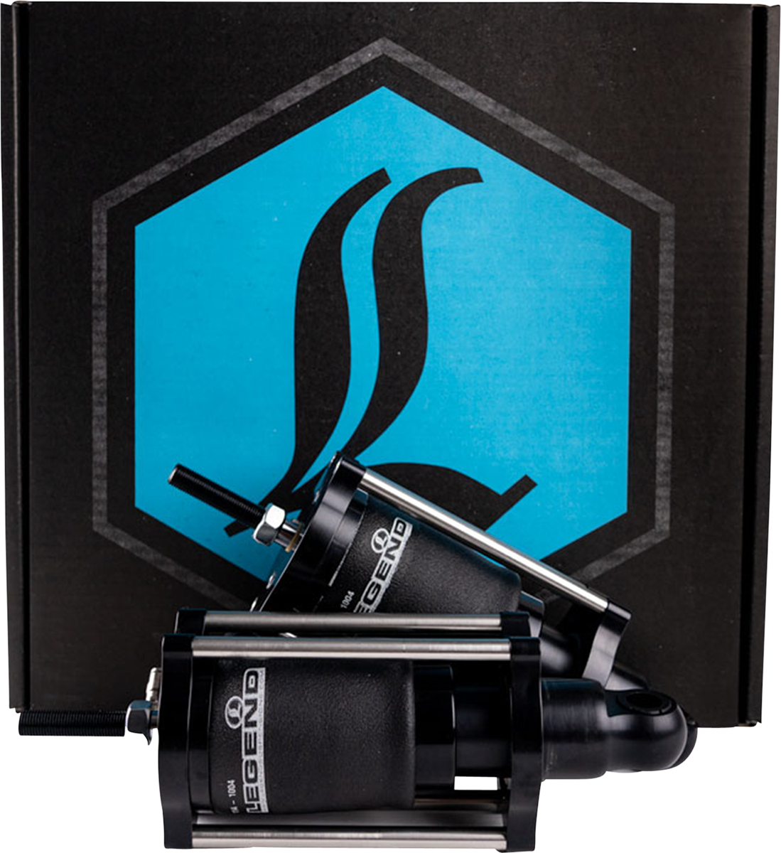 Legend Suspension AIR Shocks - 12.25" - Black — 1311-0144