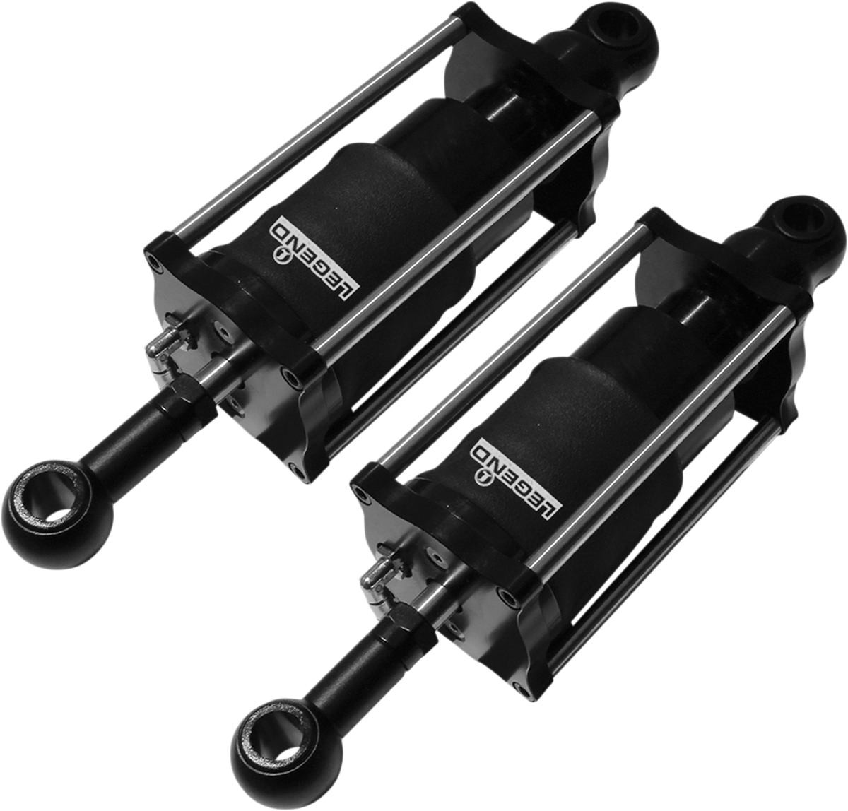 Legend Suspension AIR Shocks - 12.25" - Black — 1311-0144