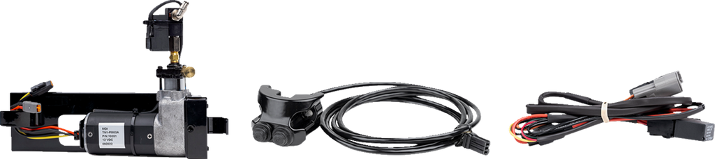 Legend Suspension AIR-A FL Adjustable AIR Suspension - Black Handlebar Control - FLTRX/U — 1311-0151