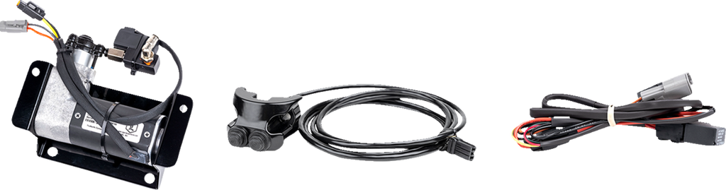 Legend Suspension AIR-A M-Eight Softail AIR Suspension - Black - M8 — 1311-0156