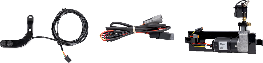 Legend Suspension AIR-A FL Adjustable AIR Suspension - Black Handlebar Control - FL — 1311-0186