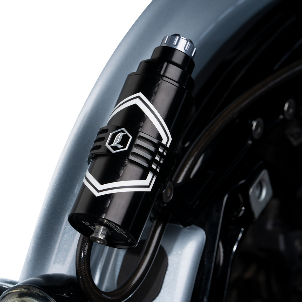 Legend Suspension REVO ARC External Reservoir Mounts - Black — 1313-0245