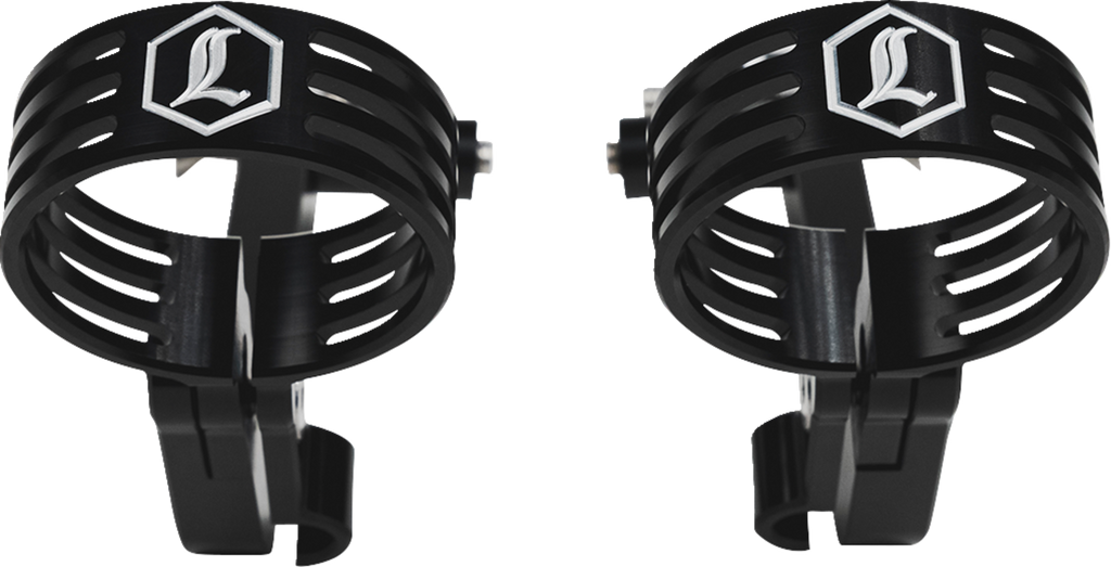 Legend Suspension REVO ARC External Reservoir Mounts - Black — 1313-0245