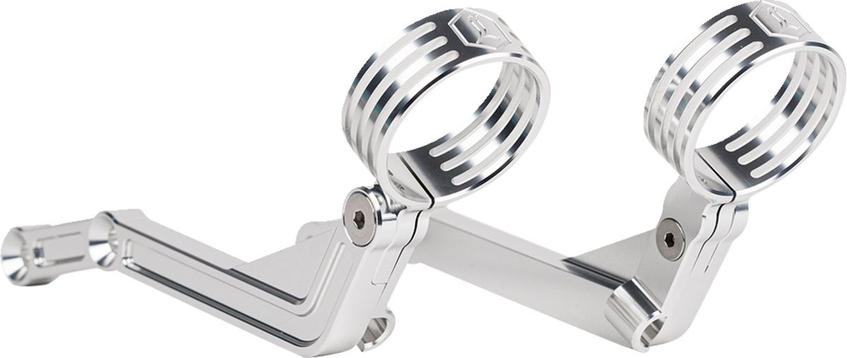 Legend Suspension REVO ARC External Reservoir Mounts - Clear — 1313-0246