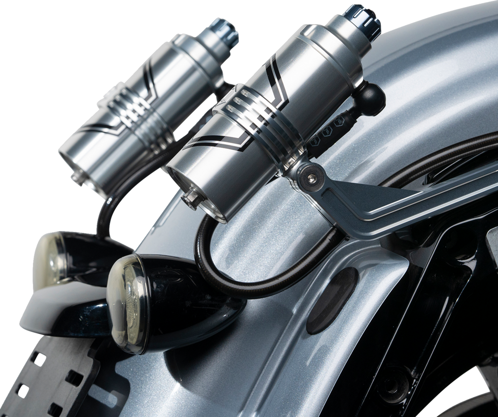 Legend Suspension REVO ARC External Reservoir Mounts - Clear — 1313-0246