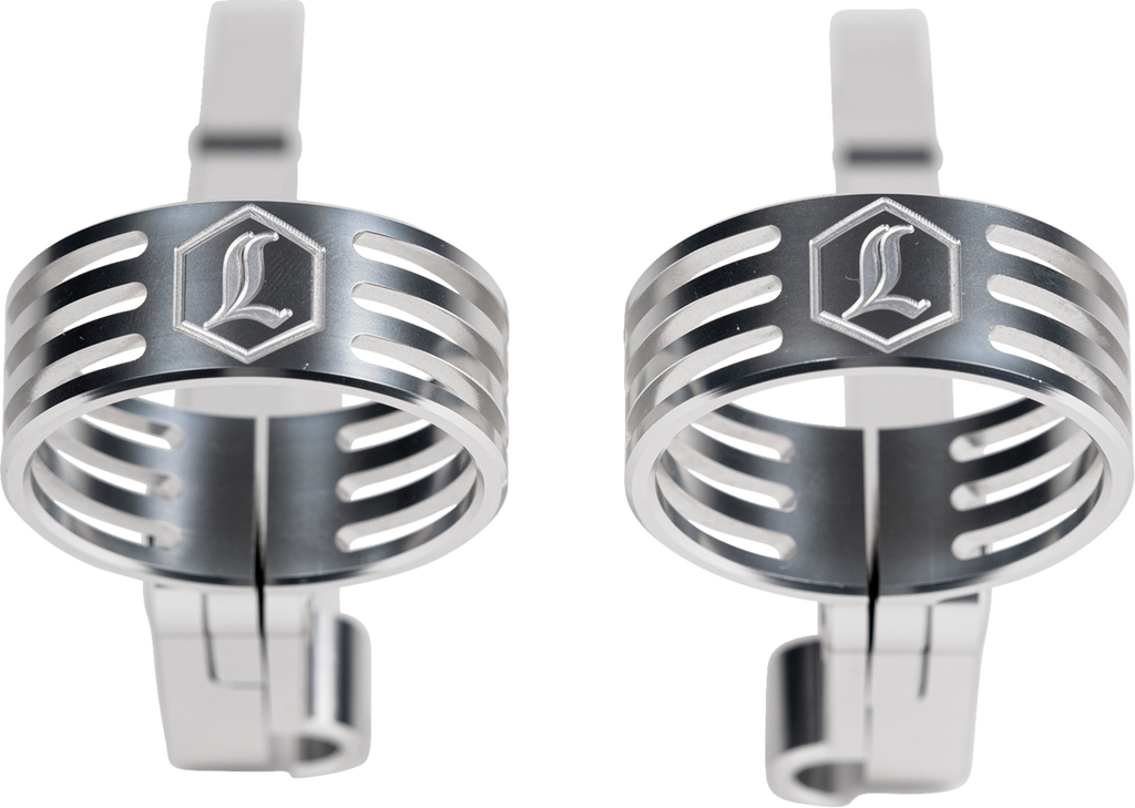 Legend Suspension REVO ARC External Reservoir Mounts - Clear — 1313-0246
