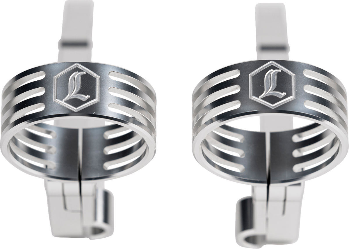 Legend Suspension REVO ARC External Reservoir Mounts - Clear — 1313-0246