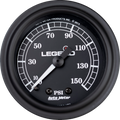 Legend Suspension Fairing Mounted LED Backlit PSI Gauges - Black — 2212-0484