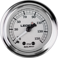 Legend Suspension Fairing Mounted LED Backlit PSI Gauges - Silver — 2212-0485