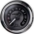 Legend Suspension Fairing Mounted LED Backlit PSI Gauges - Titanium — 2212-0493