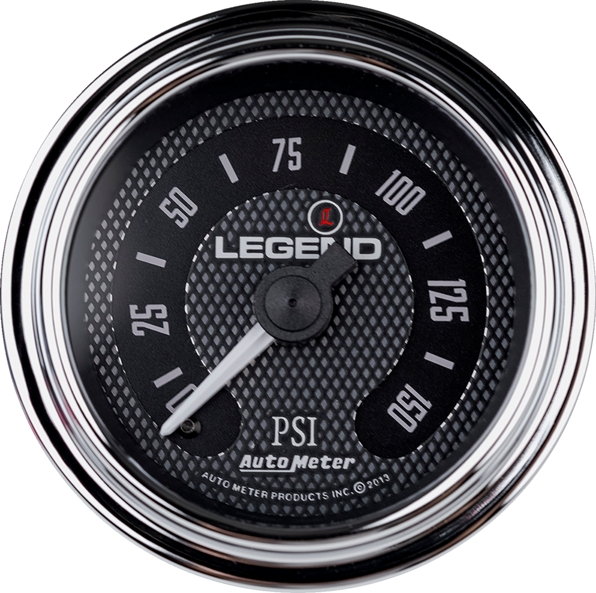 Legend Suspension Fairing Mounted LED Backlit PSI Gauges - Diamond Cut — 2212-0494